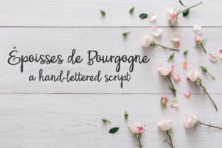 PN Époisses De Bourgogne: A Refined Script Typeface for Editorial Design